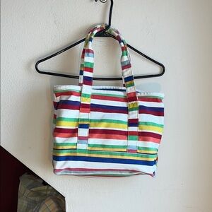 J.‎ Crew Colorful Striped Tote Bag
